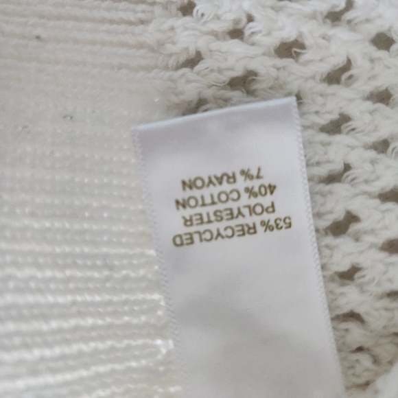 House of Harlow 1960 Ivory Knit Sweater Crochet Pant Set - Picture 9 of 16